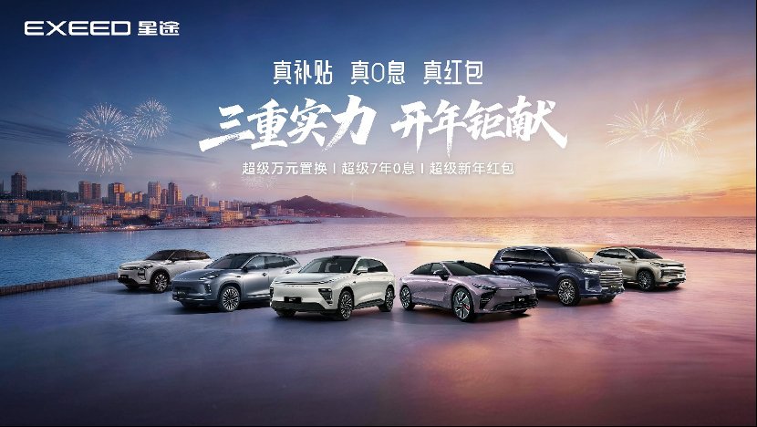 硬核产品+实在福利!星途ES/ET开年钜惠,解锁高端出行新选择