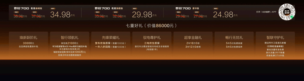 央视甄选中国智造，泰钽700上市焕新价24.98万起，孙红雷代言