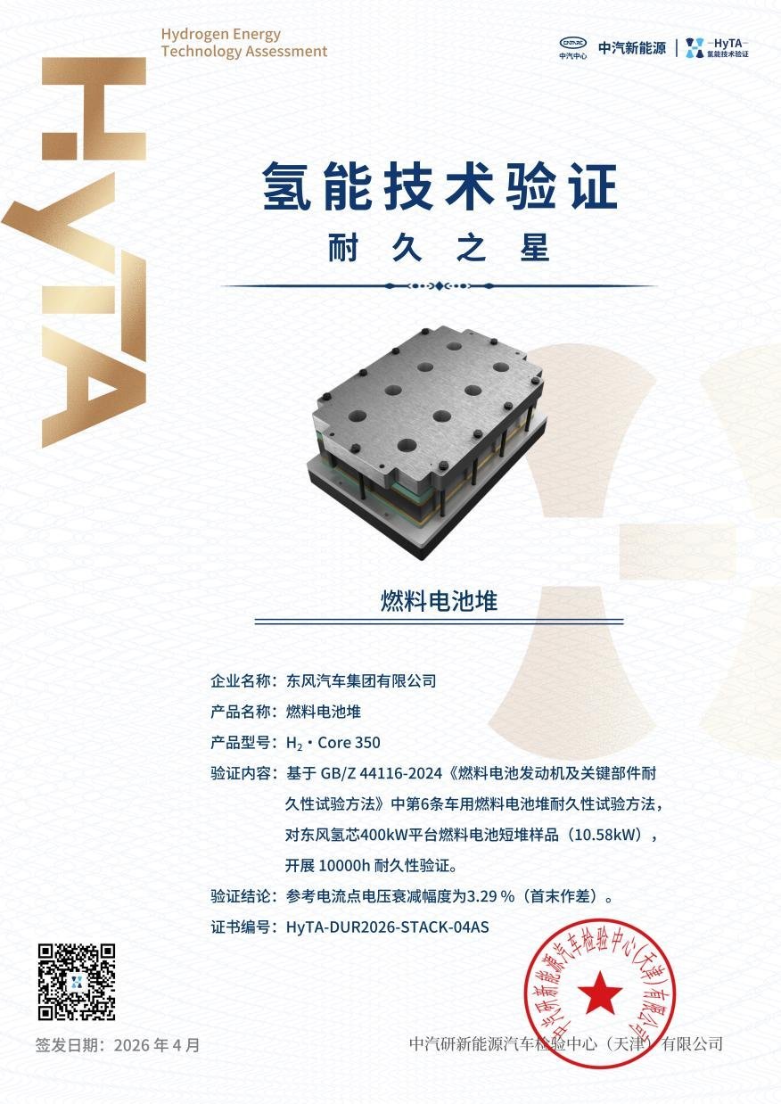 央媒智库聚焦氢能标杆 东风汽车全链创新实践入选典型案例