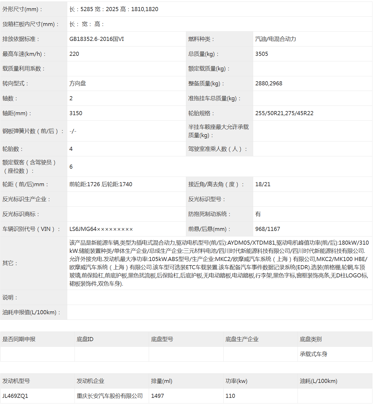阿维塔T09申报图曝光 5.2米大六座+双PHEV路线，纯电续航超400km