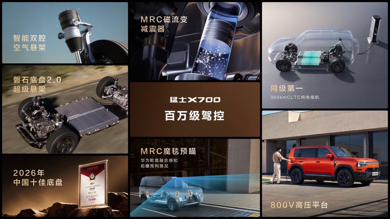 七个满分,真方盒子满分答案!猛士X700正式开启预售24.98万元起