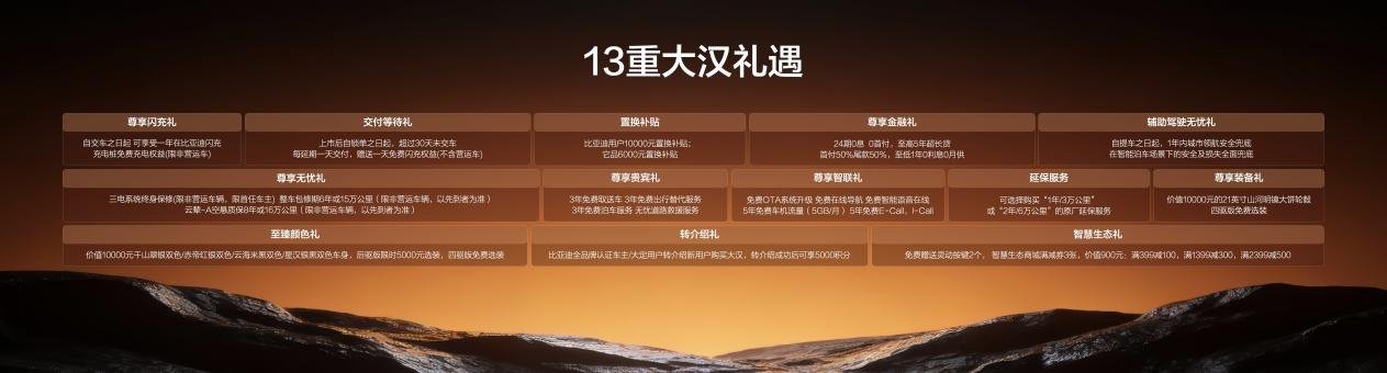 23.59万起,196项全系标配,大汉定义9系旗舰新标杆