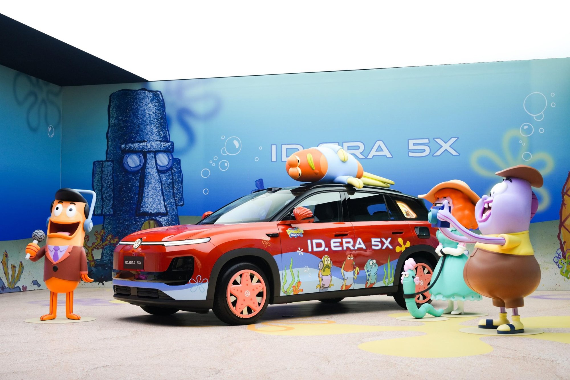 比奇堡"入侵" ID. ERA 5X这波联名把年轻人拿捏了